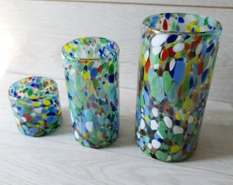 Dulce Edition Mexikanische Mehrfarbige Vase (3 Größen)