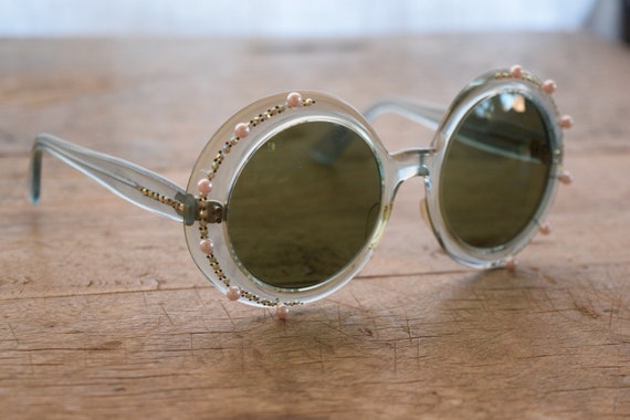 Rare 1950s Frame France Oversized Elton John Jewel