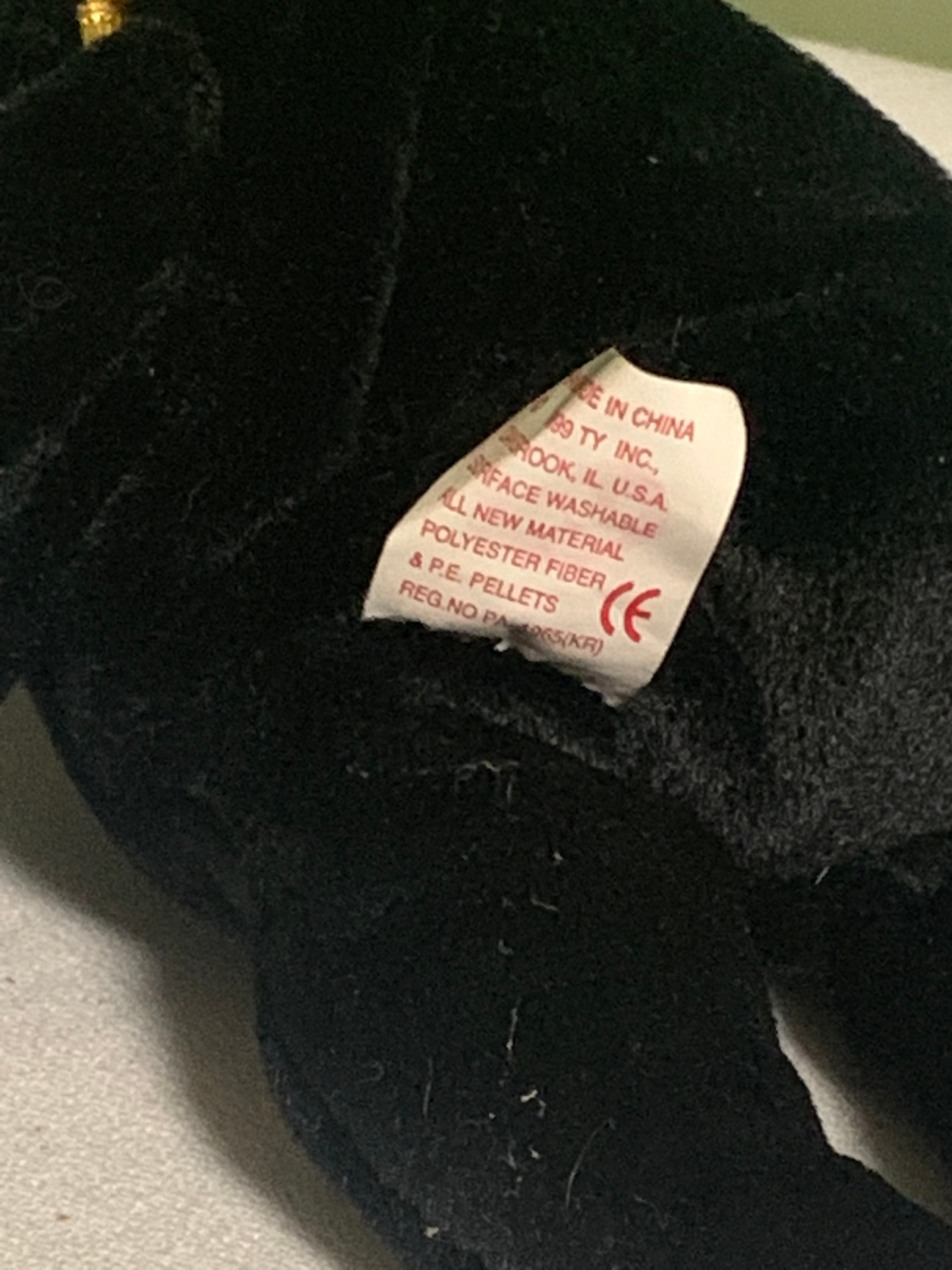 Beanie Baby 1999 The End Bear w/ Tag Errors Etsy
