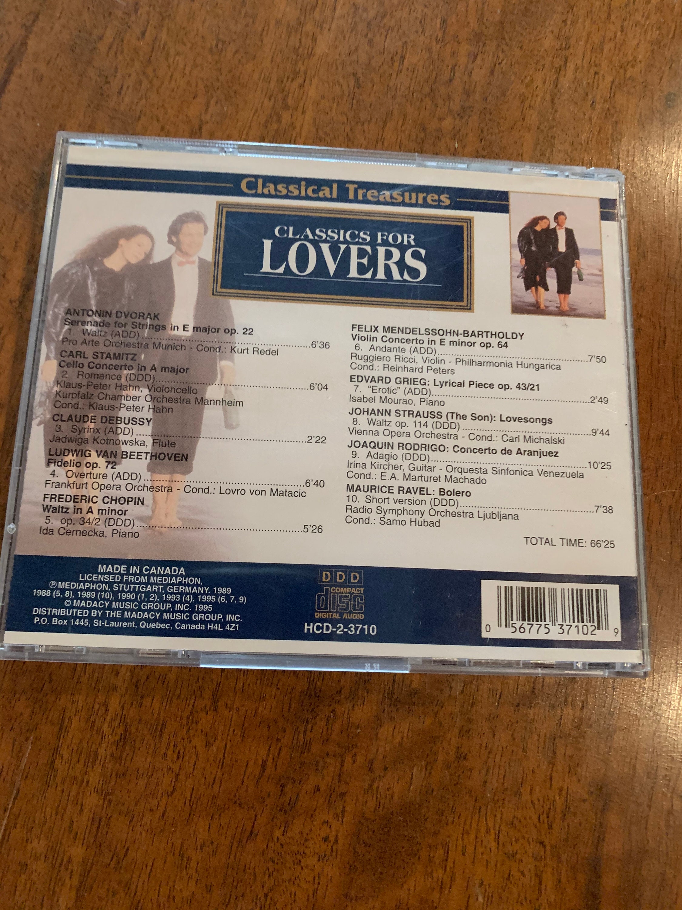 Classical Treasures Classics For LOVERS CD Etsy