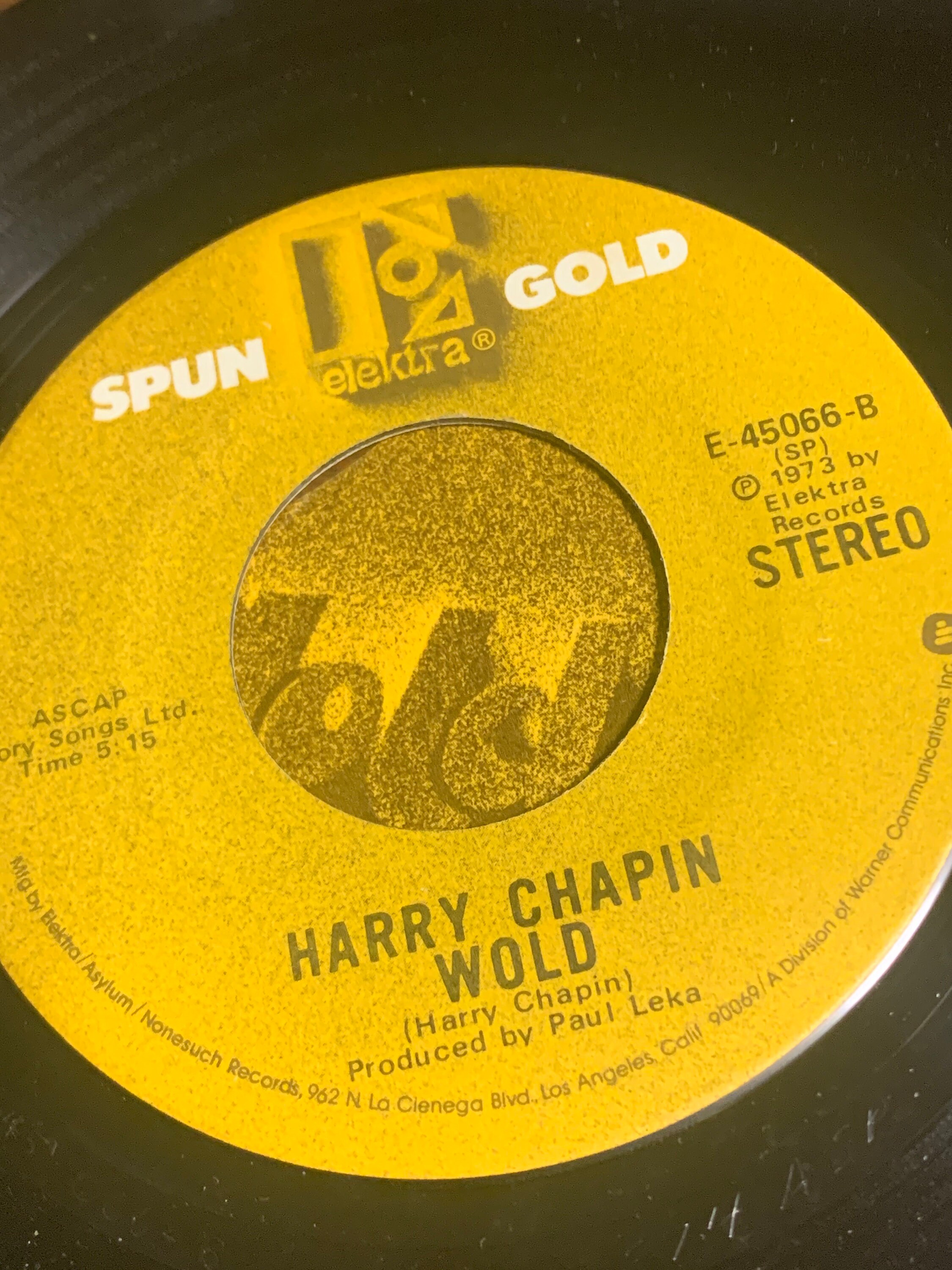 Harry chapin taxi wold 45rpm etsy