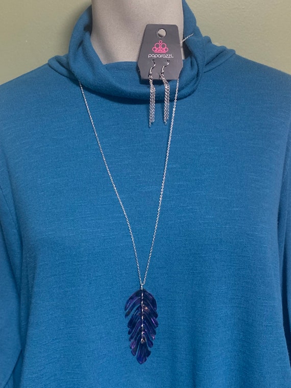 Purple Necklace / Earring Set 