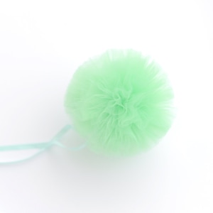 Mint tulle pom poms / wedding party decorations pompoms