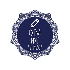 Extra bewerking: een item aanpassen: jumbo-editie