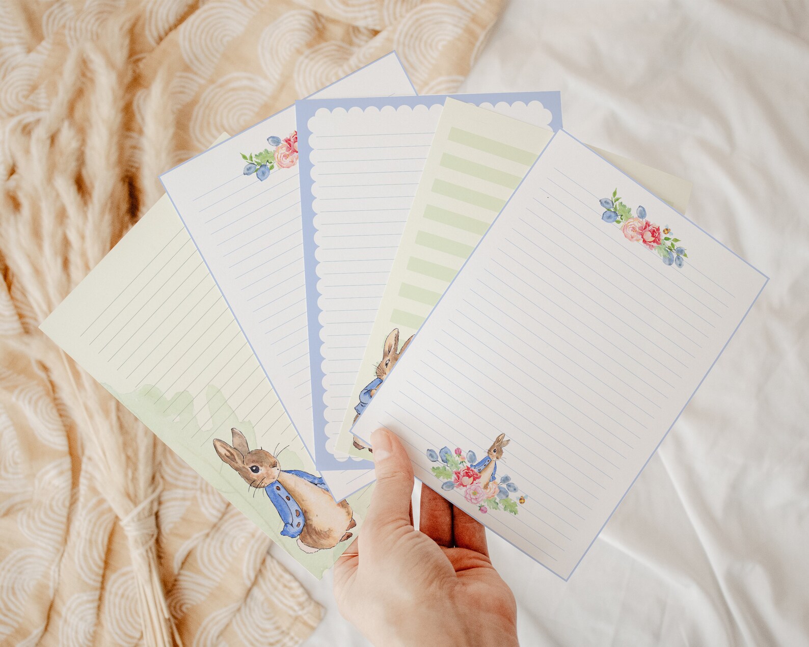 Peter Rabbit Printable Writing Paper - Stationary Paper - Letter ...