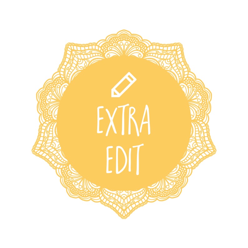 Extra Edit Customise An Item image 1