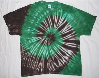 Adult XL Earth Spiral Tie-Dye T-Shirt (Free Shipping!)