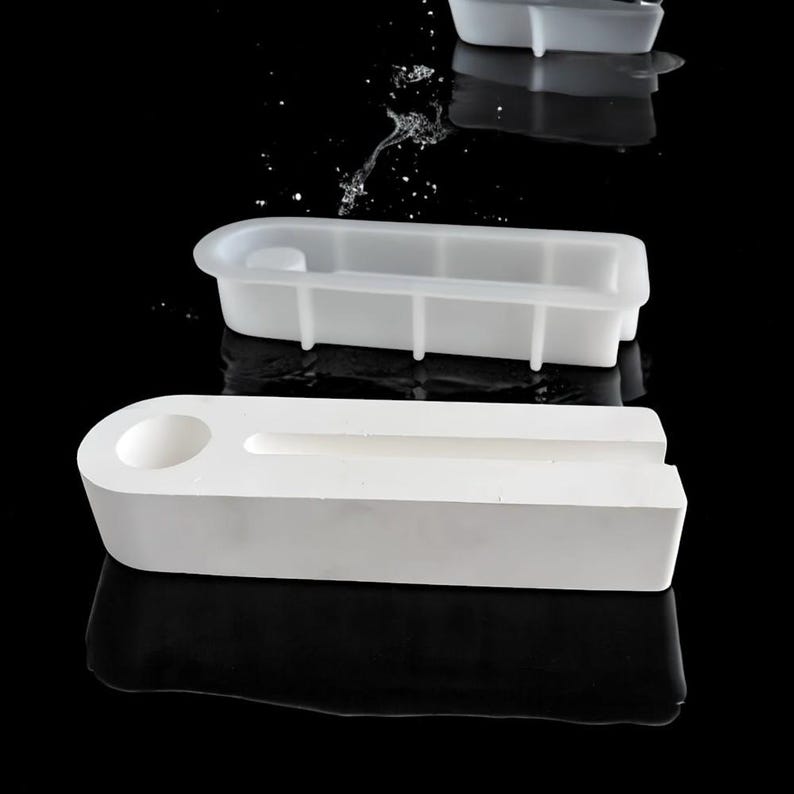 Casting mold, candle holder, suitable for inserts, silicone casting mold, insert for tealight holders image 7