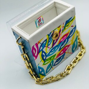 Shoulder bags - Mini BOX BAG - The Artist Bag. Unique.