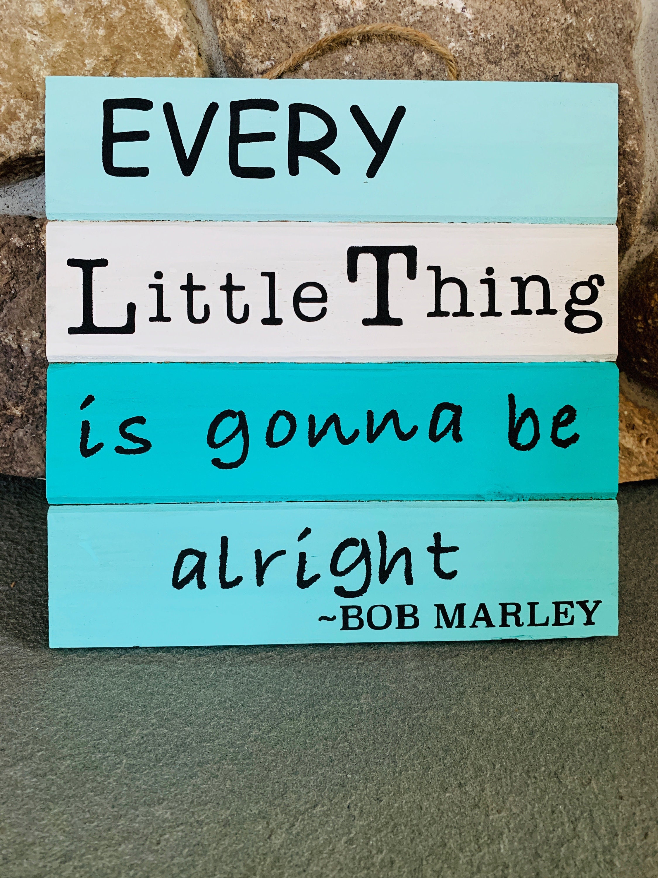 Collection Bob Marley Chaque Petite Chose Va Bien Se Passer Etsy France