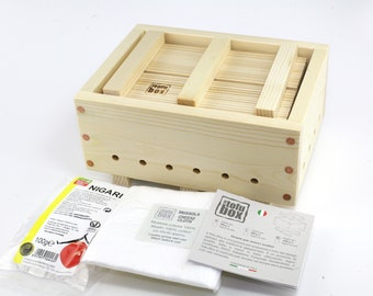 Tofu Maker Kit "Extra Large" (3 misure disponibili), Fabriqué à la main en Italie