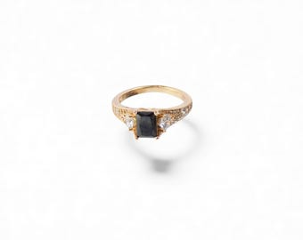 Elegantes anillos chapados en oro de 18k para un estilo atemporal - Chic para el glamour diario - Regalo de Navidad - Anillos de joyería