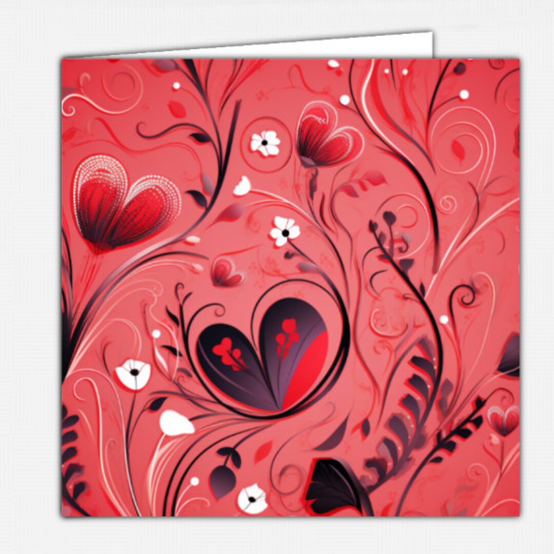 Valentine Day Gift for Him Unique Valentine Cards Small Love Postcards for Men Postcards Gift