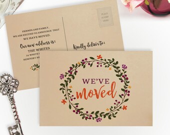 moving announcement etsy