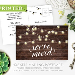 Moving Cards Moving Announcement Cards Change of Address Cards Handmade Cards by DesignsbyAliA New Address Cards