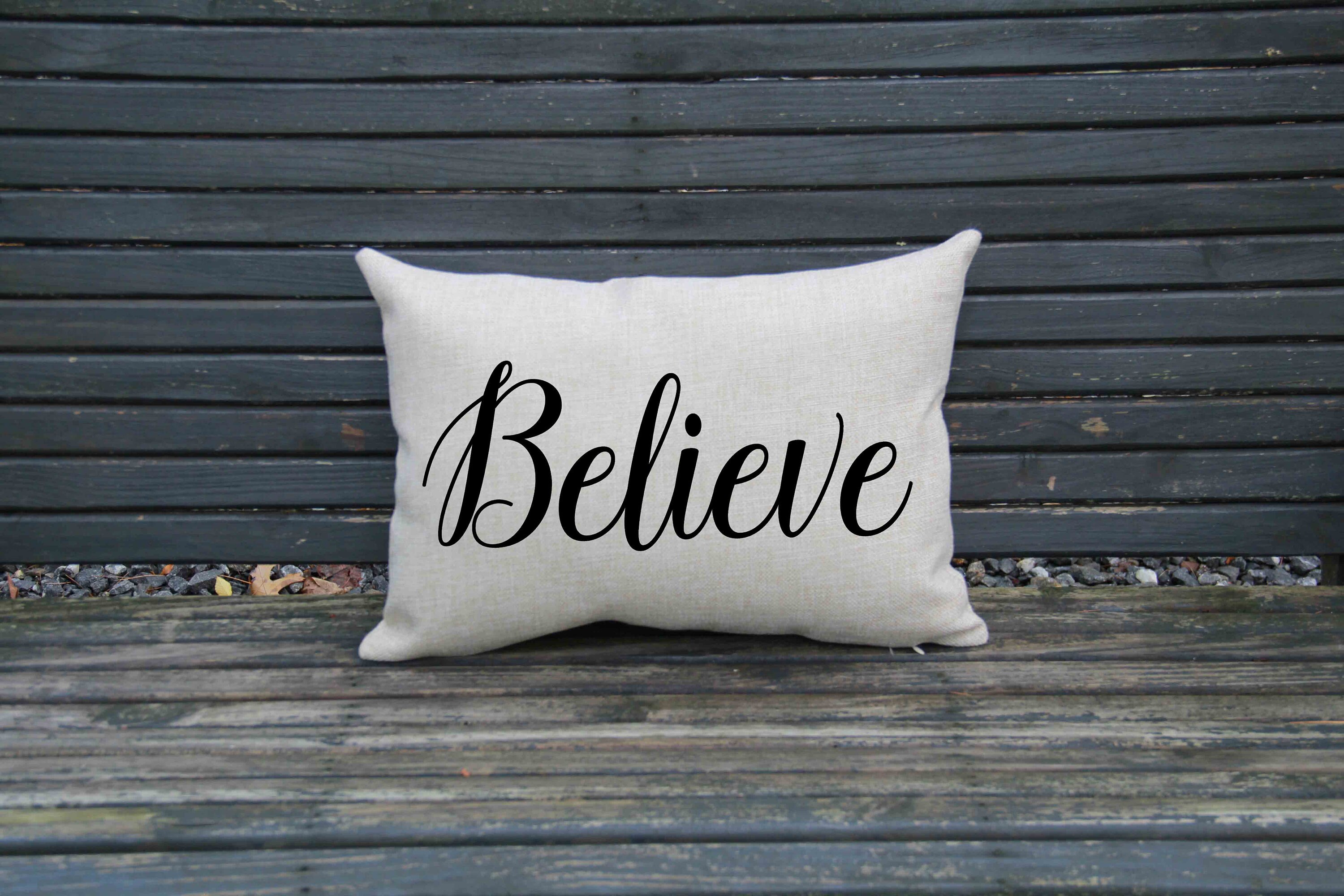 Fundas de la almohada de la granja-believe almohada cubierta | Etsy