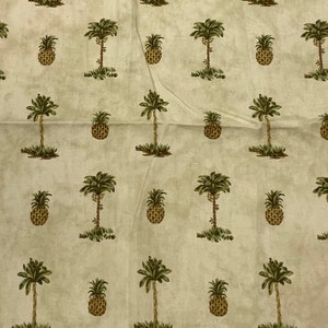 Waverly Aloha DUNE Pillow Panel Fabric Sample 17 x 17 OOP Circa 2006