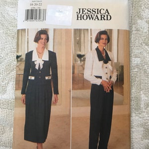 Butterick 4396 Women’s Top Skirt Pants Sewing Pattern UNCUT Plus Size Miss 18 20 22 Jessica Howard