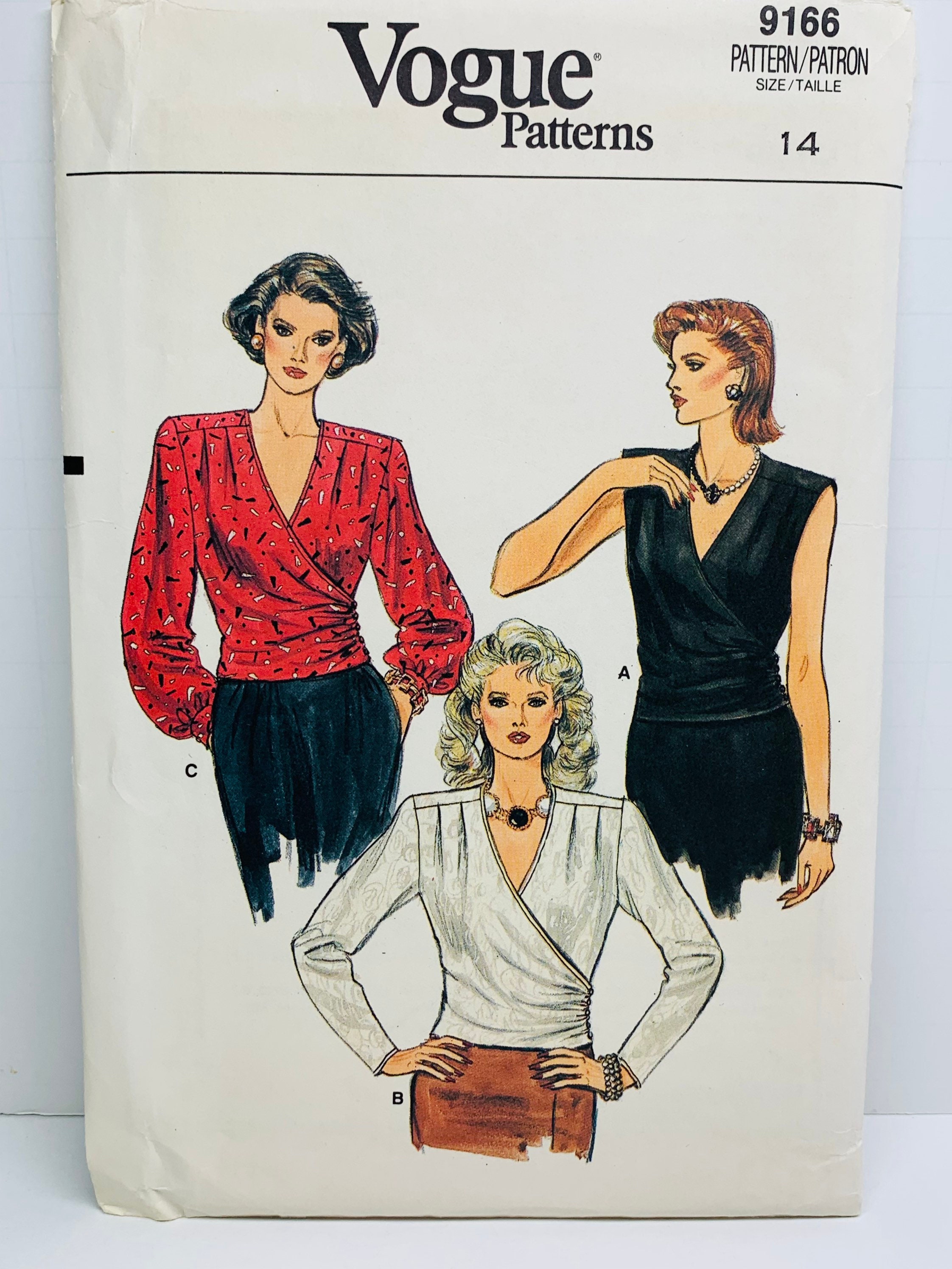 36+ Designs Sewing Patterns Tops Vogue