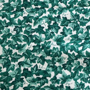 Ivy Leaves and Vines Cotton Fabric Fabric Traditions Vintage Sold By The Yard
