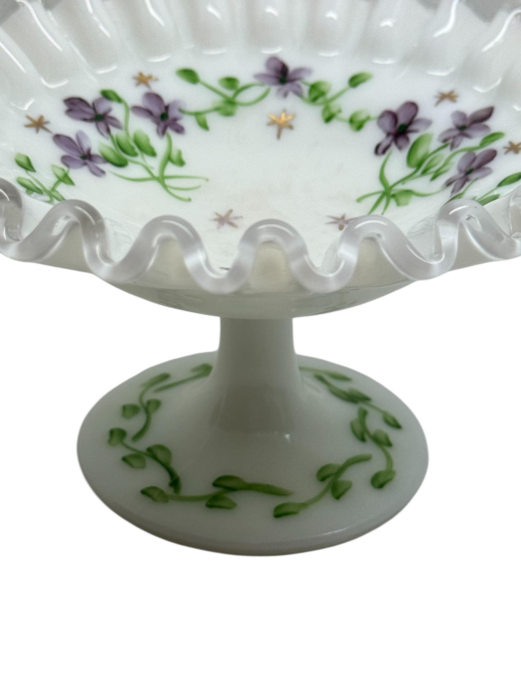 Fenton silver crest - Etsy 日本