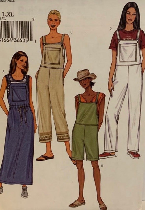 Vintage Butterick 3853 Jumper Dress and 