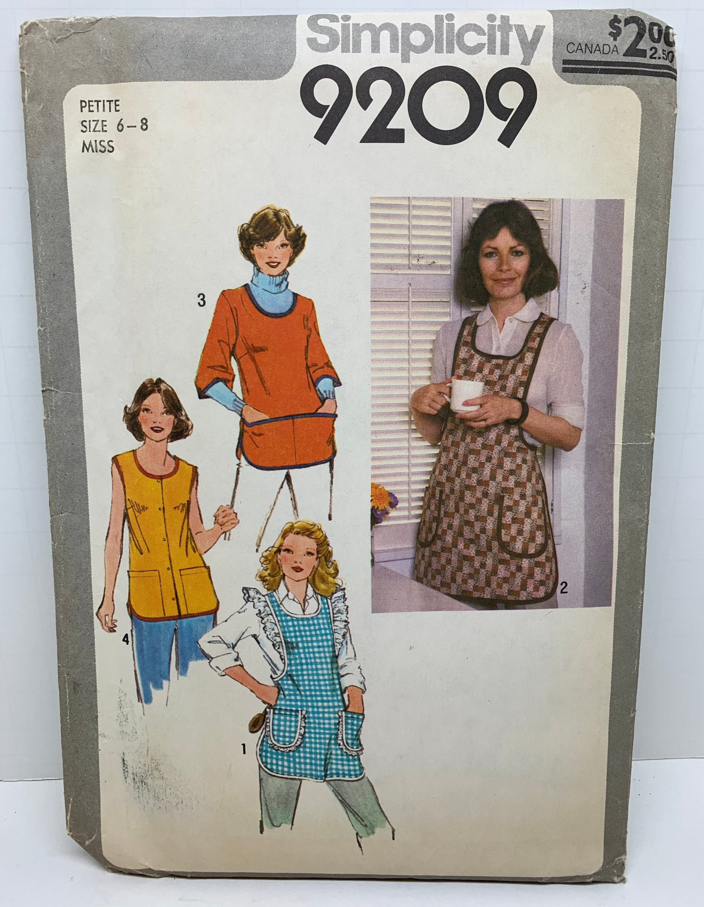 S9409, Simplicity Sewing Pattern Misses' Aprons