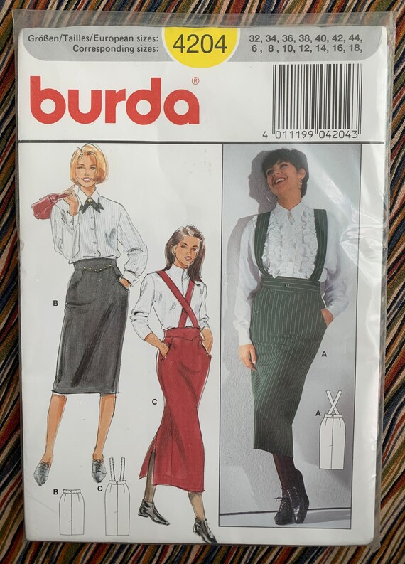 Patron Burda 5887 - Blouse en diverses longueurs
