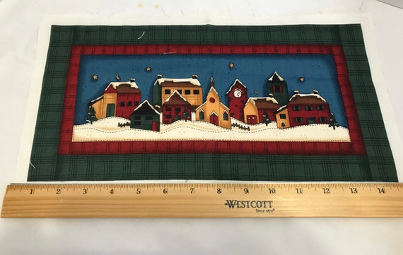 Christmas Holiday Fabric Panels