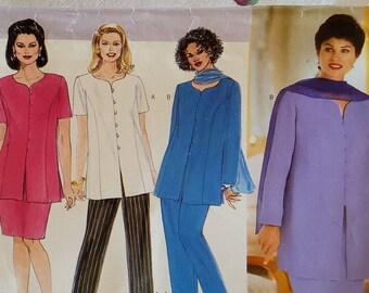 Butterick 5637 裁縫パターン: Delta Burke ドレープジャケット