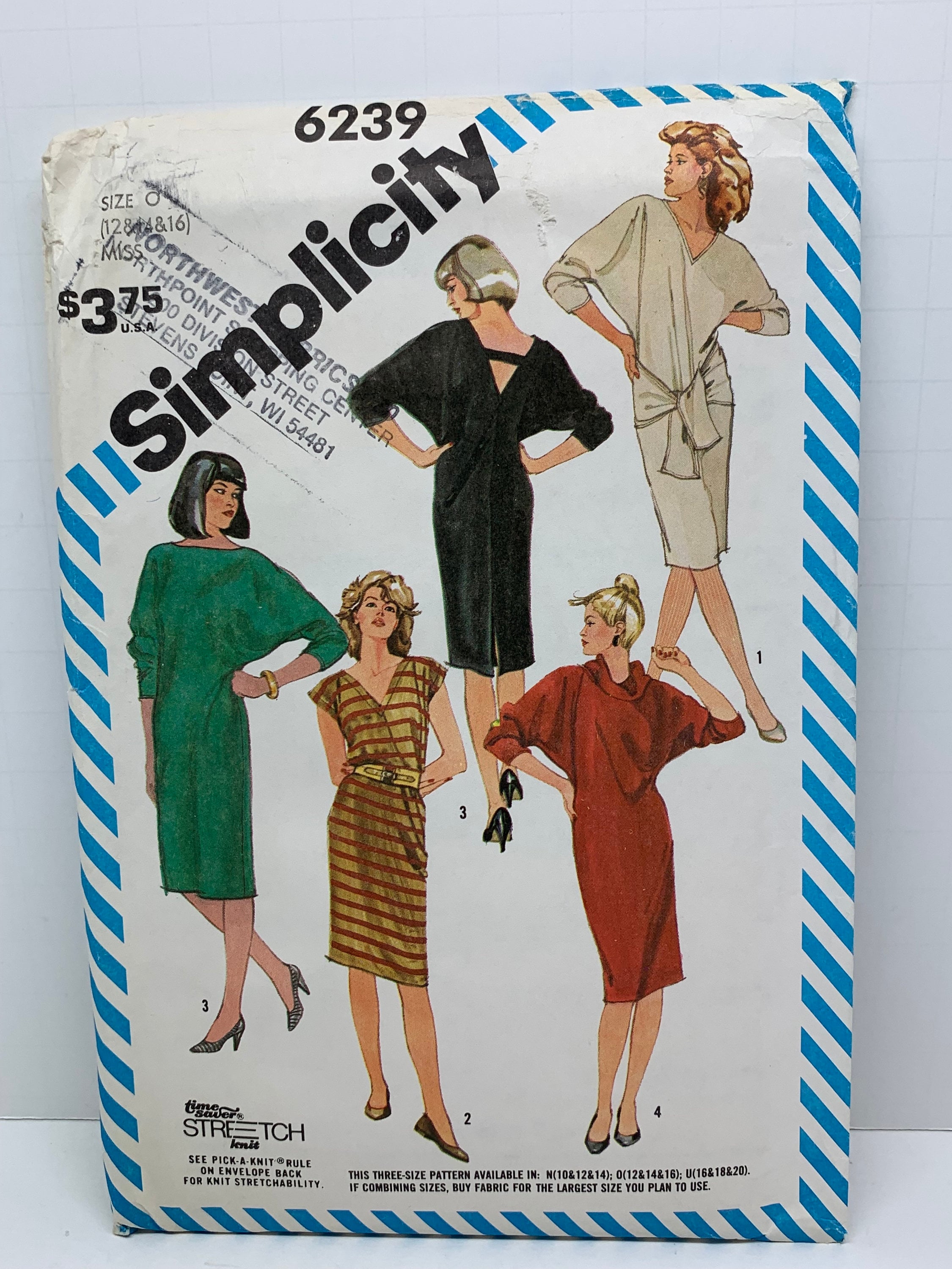 misses knit dresses ME2007 (PDF) | Misses' Knit Dresses by Keechii B Style