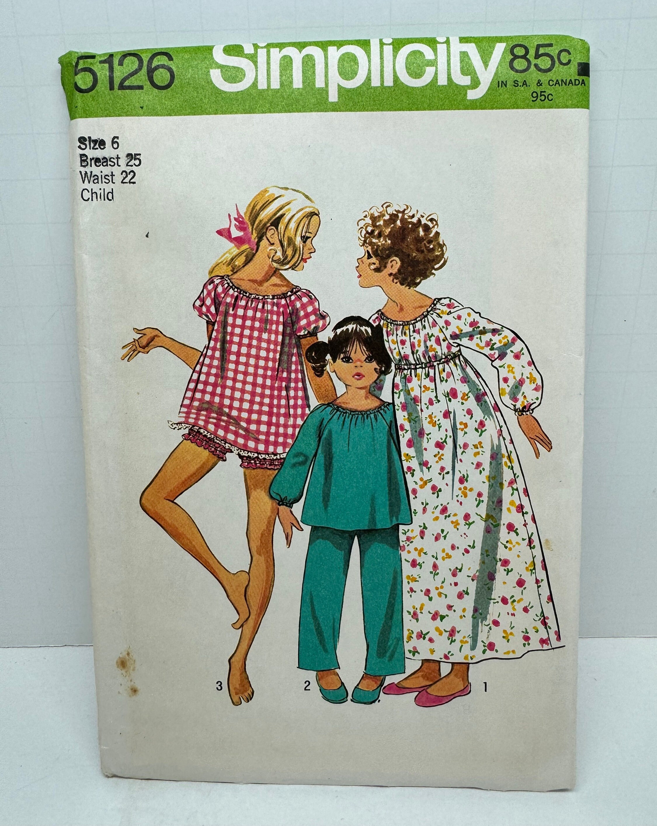 1970s Baby Doll Pjs Etsy