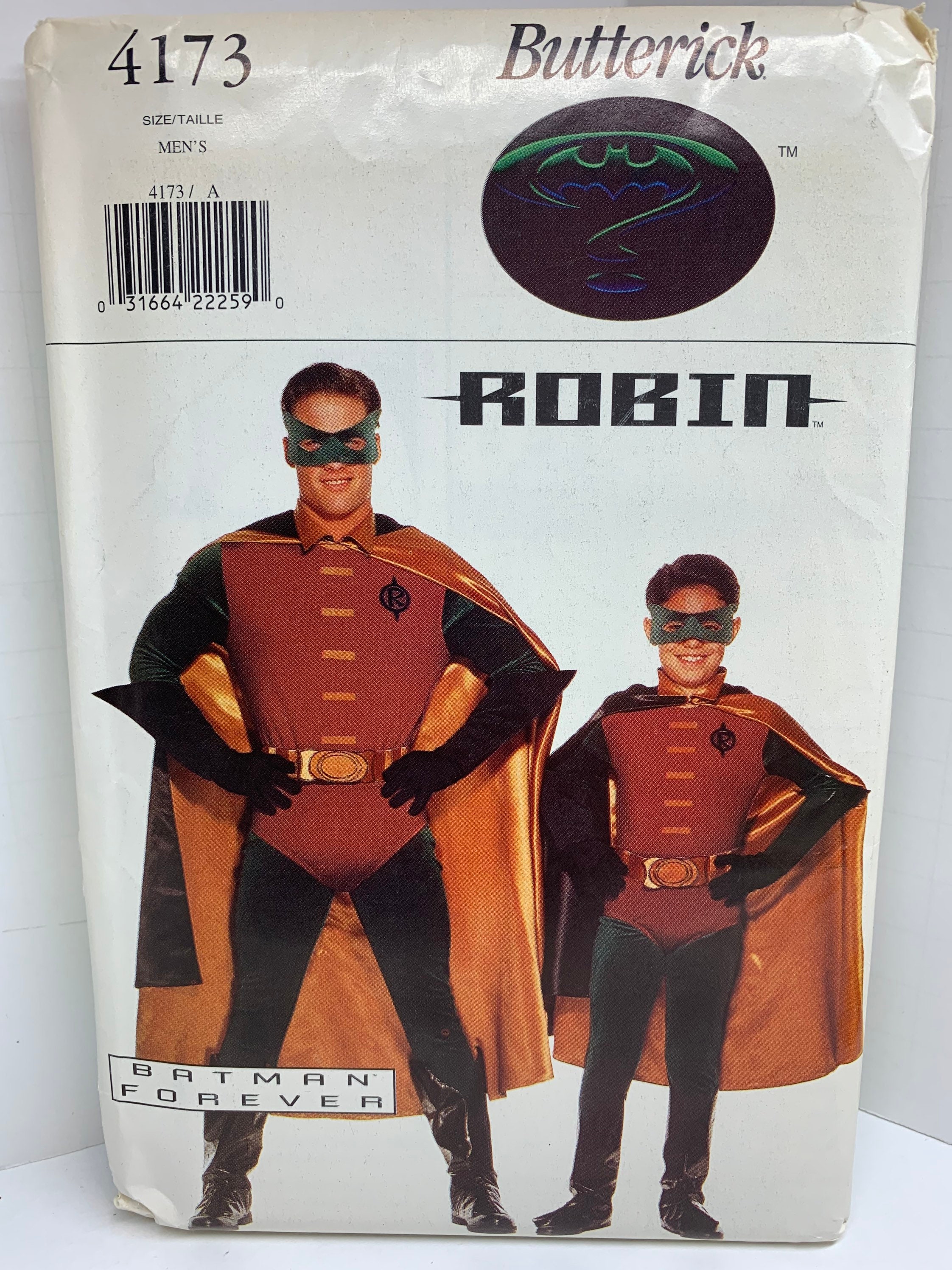 Adult or Child Batman Forever Robin Costume - Etsy