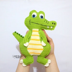 PATTERN- Alligator Ragdoll-Crochet Pattern, pdf