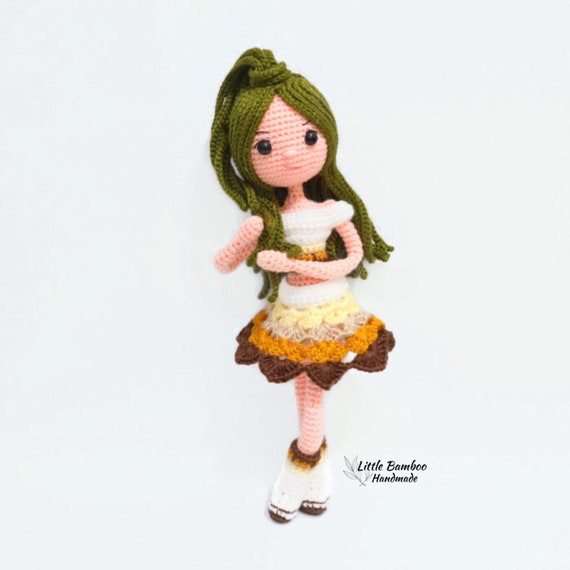 Pattern-autumn Girl-crochet Pattern Pdf - Etsy