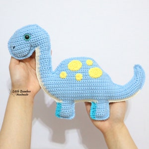 PATTERN- Brachiosaurus Ragdoll-Crochet Pattern, pdf