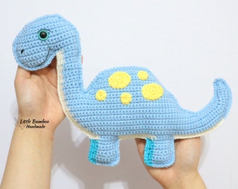 PATTERN- Brachiosaurus Ragdoll-Crochet Pattern, pdf