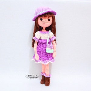 PATTERN-Violet-Crochet Pattern, pdf