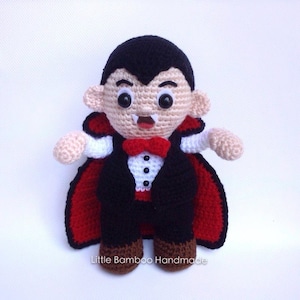 PATTERN-Mr.Dracula-Crochet Pattern, pdf