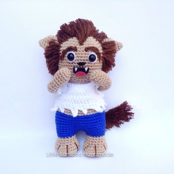 Modele De Motif Loup Garou Crochet Pdf Etsy