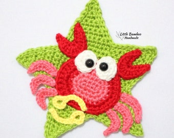 PATTERN-Cancer Applique-Crochet Pattern, pdf