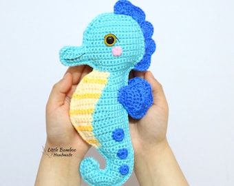 PATTERN- Seahorse Ragdoll-Crochet Pattern, pdf