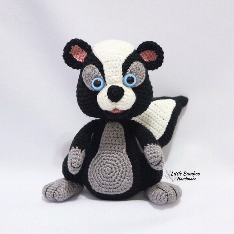 PATTERN Dinky the Skunk Crochet Pattern Pdf - Etsy UK