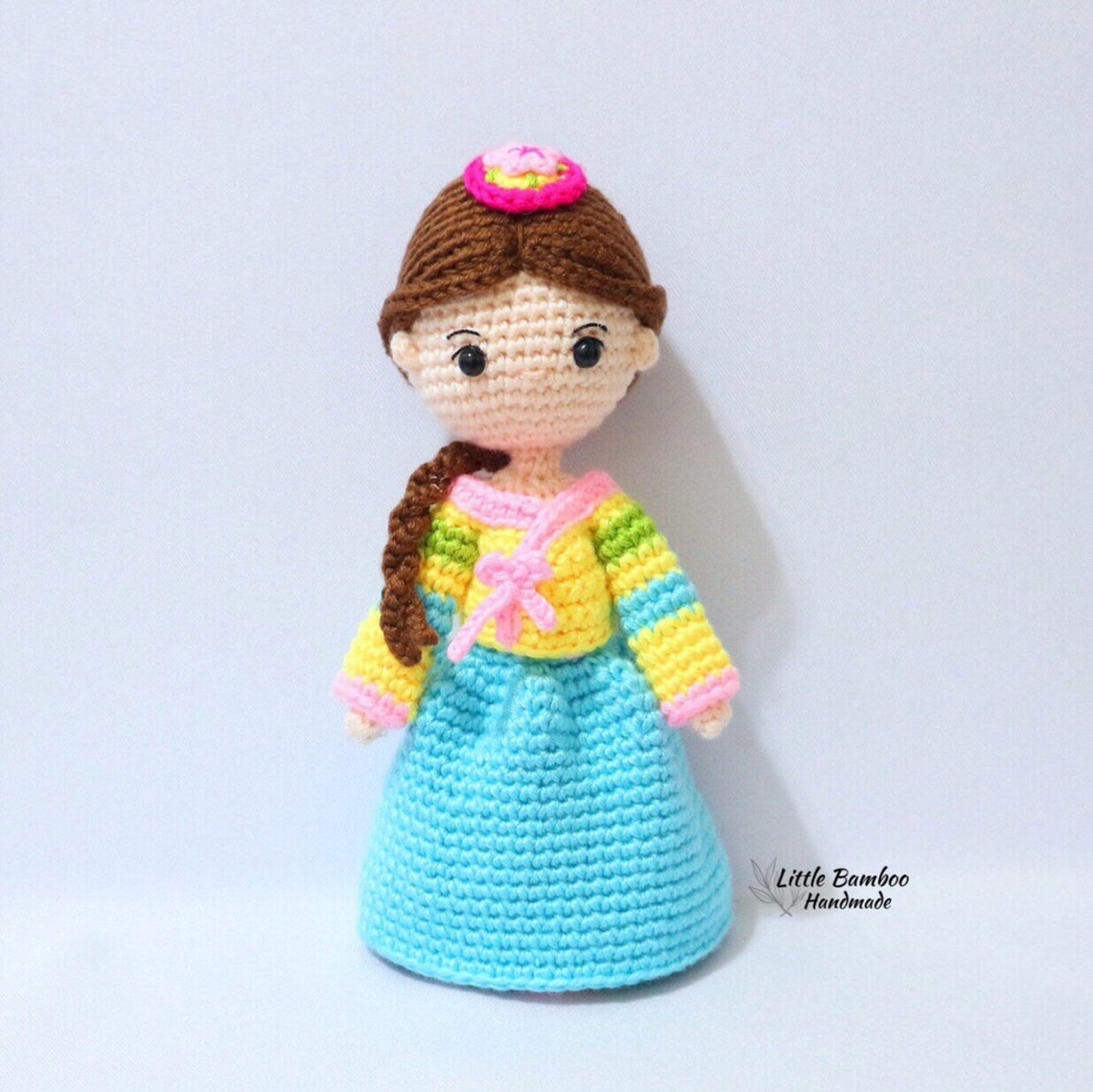 Patterngyuri the Korean Girlcrochet Pattern Pdf Etsy UK