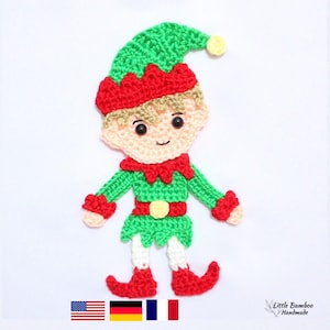 Elf Applique Crochet Pattern (PDF)