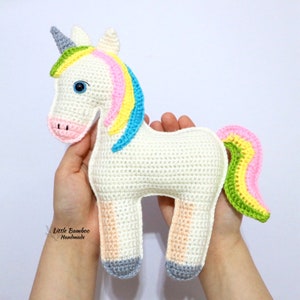 PATTERN- Unicorn Ragdoll-Crochet Pattern, pdf