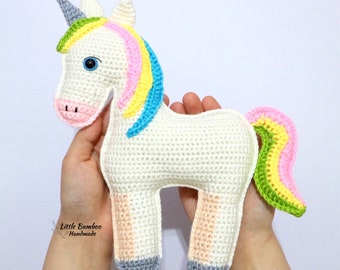 PATTERN- Unicorn Ragdoll-Crochet Pattern, pdf