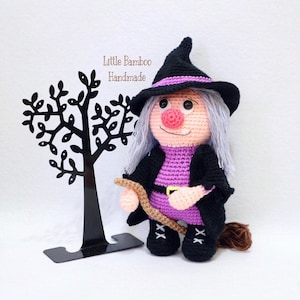 PATTERN- Witch-Crochet Pattern, pdf