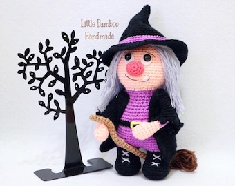 PATTERN- Witch-Crochet Pattern, pdf