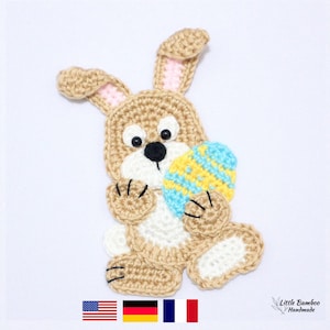 PATROON: haakpatroon appliqué paashaas, pdf
